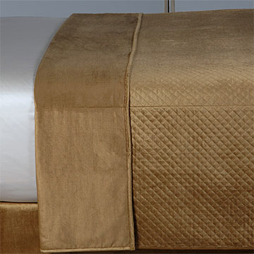 REUSS GOLD COVERLET (Q)