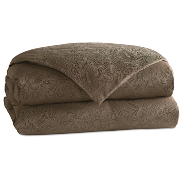 LUNETTA TRUFFLE DUVET COVER (Q)