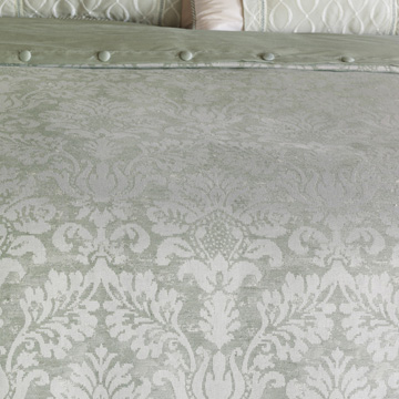 LOURDE CELADON DUVET COVER (Q)