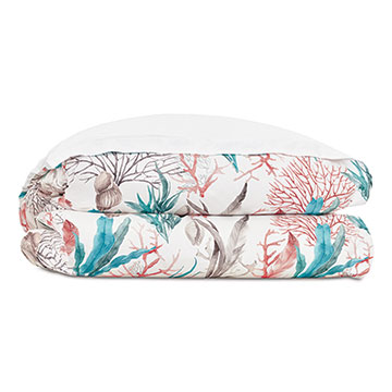 JUNONIA CORAL REEF DUVET COVER