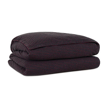 BISHOP FLANNEL DUVET COVER