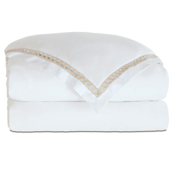 CELINE CHAMPAGNE DUVET COVER (Q)