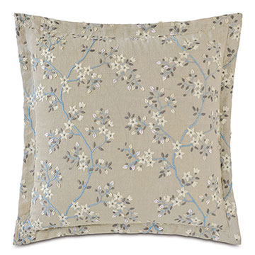 AMBERLYNN EMBROIDERED PETIT EURO SHAM