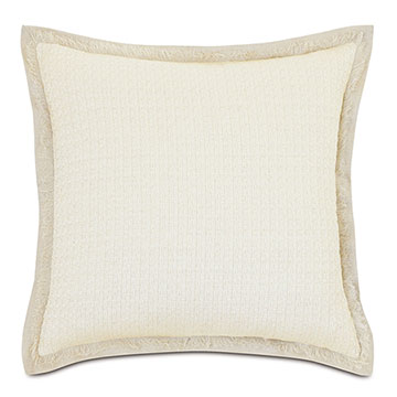 KIMAHRI TEXTURED MATELASSE EURO SHAM