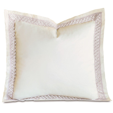 JULIET IVORY/FAWN EURO SHAM