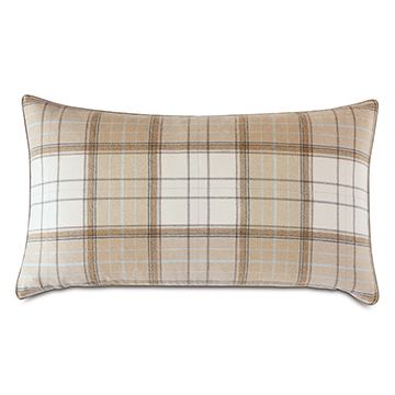 ALDRICH PLAID KING SHAM