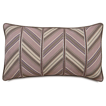 CAFFREY MAUVE DIAGONAL INSERT