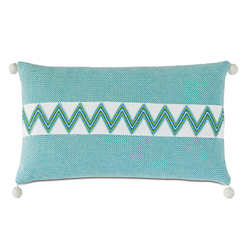 NAMALE BALL TRIM DECORATIVE PILLOW