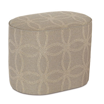 SILAS OVAL OTTOMAN