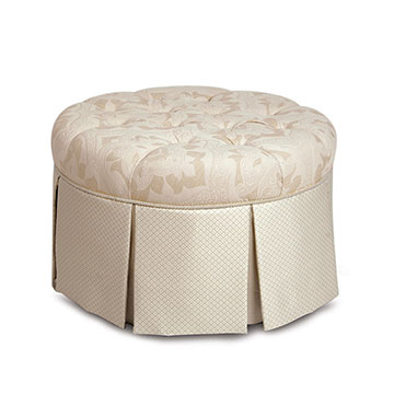 BROOKFIELD ROUND OTTOMAN