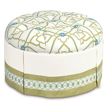 BRADSHAW ROUND OTTOMAN