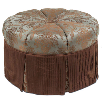 FOSCARI ROUND OTTOMAN