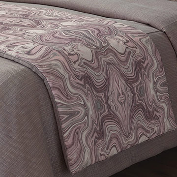 ZENDAYA AMETHYST BED SCARF (Q)