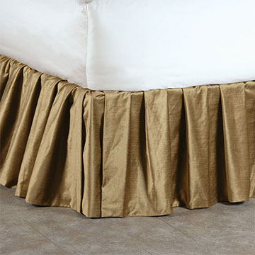 LUCERNE GOLD SKIRT RUFFLED (Q)