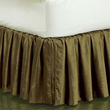 LUCERNE OLIVE SKIRT RUFFLED (Q)