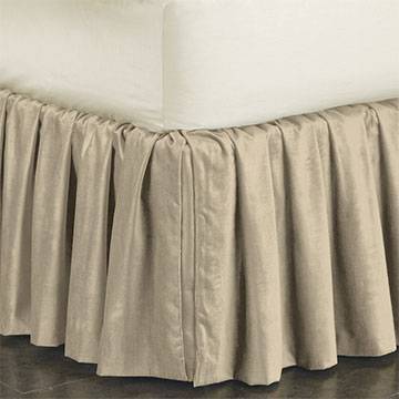 LUCERNE TAUPE SKIRT RUFFLED (Q)