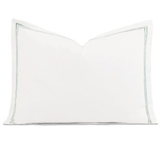 ENZO WHITE/LAKE STANDARD SHAM