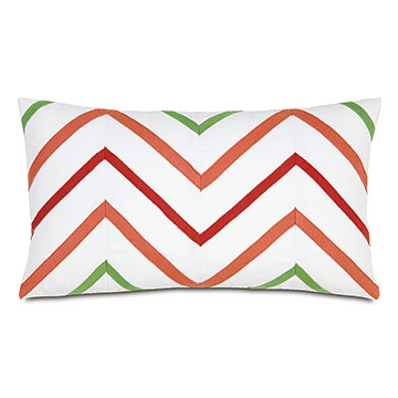  13X22 FOUR SQUARE OUTDOOR PILLOW