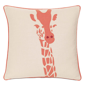 Ұĺ 20X20 GIRAFFE OUTDOOR PILLOW