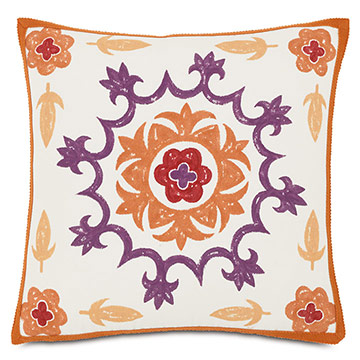  18X18 CURRY OUTDOOR PILLOW
