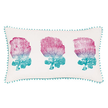 ɺ 13X22 SPONGE REEF OUTDOOR PILLOW