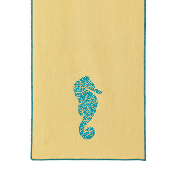  15X72 PATTERN SEAHORSE RUNNER