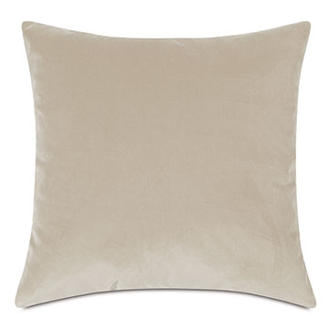 Velvet 22X22 PLUSH SEA SALT DECORATIVE PILLOW