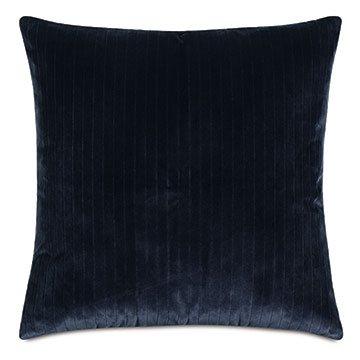 Velvet 22X22 BROCK DECORATIVE PILLOW