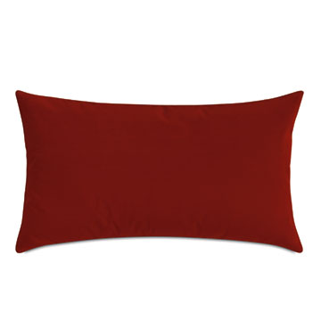 Velvet 15X26 UMA VELVET DECORATIVE PILLOW IN RUST