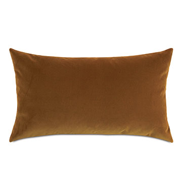 Velvet 15X26 UMA VELVET DECORATIVE PILLOW IN GOLD