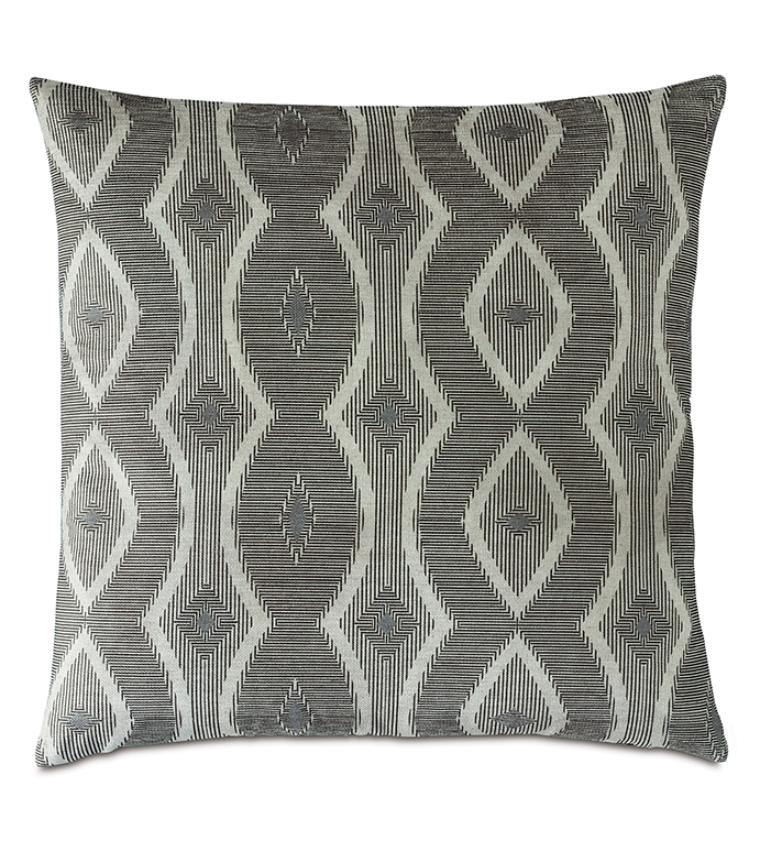  22X22 ECHO OGEE DECORATIVE PILLOW