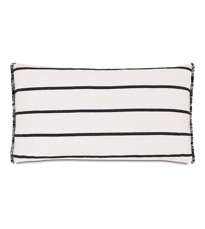  13X22 CONNERY STRIPED DECORATIVE PILLOW