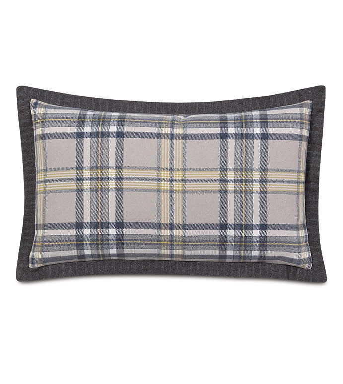 ɭ 13X22 PATTINSON PLAID DECORATIVE PILLOW