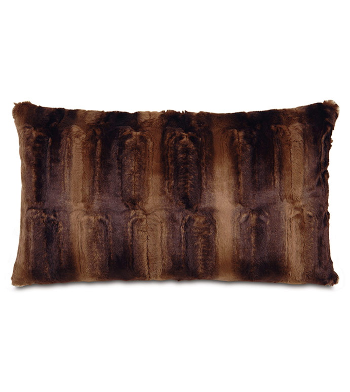 ë 15X26 KARINA CHOCOLATE ACCENT PILLOW B