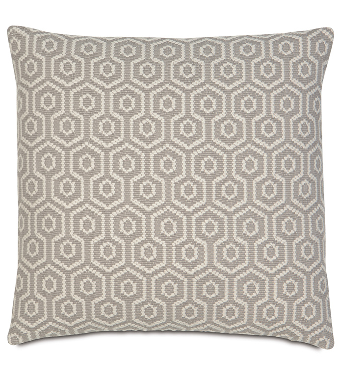  20X20 GAVIN SMOKE ACCENT PILLOW