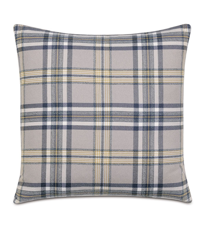 ɭ 22X22 PATTINSON PLAID DECORATIVE PILLOW