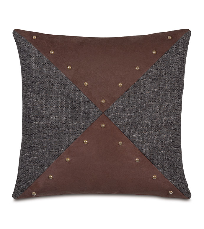  20X20 ROCCO COLORBLOCK DECORATIVE PILLOW