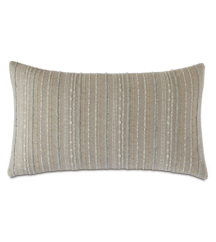 µ 13X22 ALDRICH TEXTURED DECORATIVE PILLOW