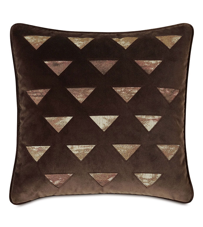 ʯ 20X20 FOSSIL LASERCUT DECORATIVE PILLOW