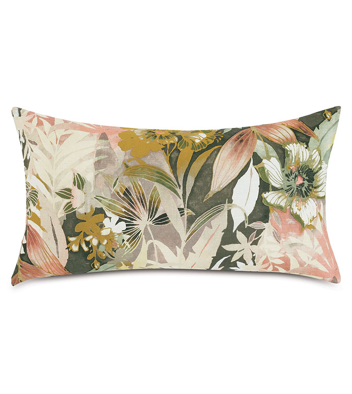 ˿ 15X26 FELICITY FLORAL DECORATIVE PILLOW