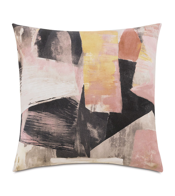  22X22 ALMA ABSTRACT DECORATIVE PILLOW