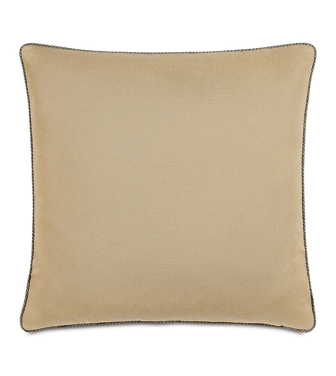  24X24 JOAQUIN HERRINGBONE WELT DECORATIVE PILLOW