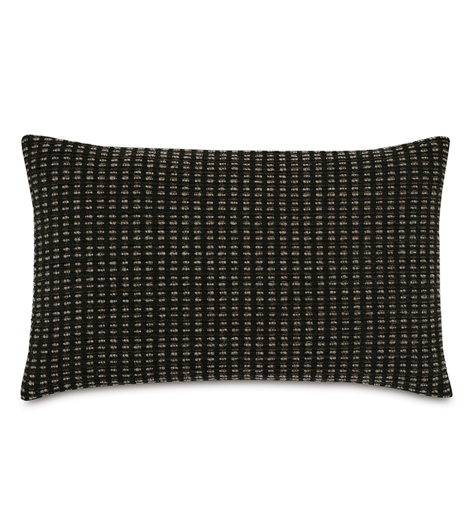  13X22 TETON DECORATIVE PILLOW IN BLACK