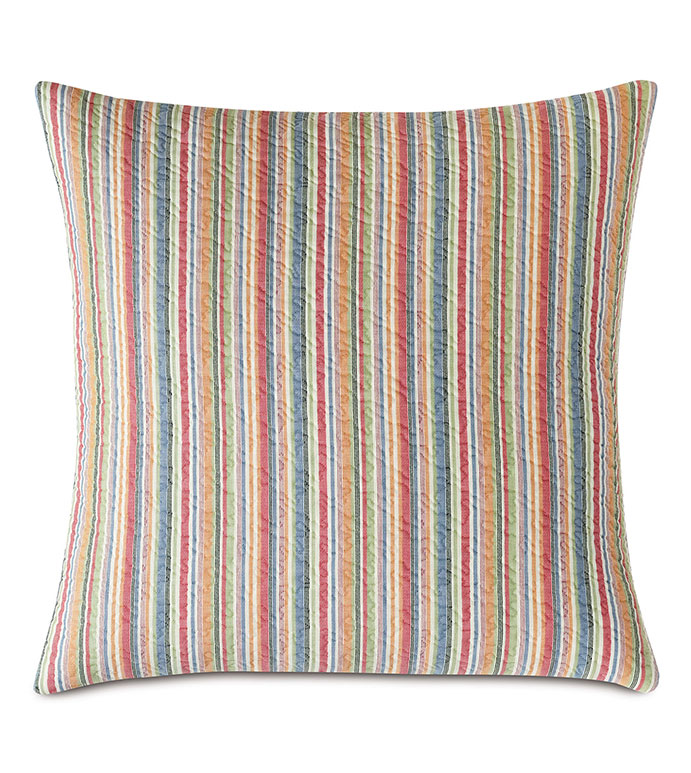 ˿÷ 22X22 GUAVA MATELASSE DECORATIVE PILLOW