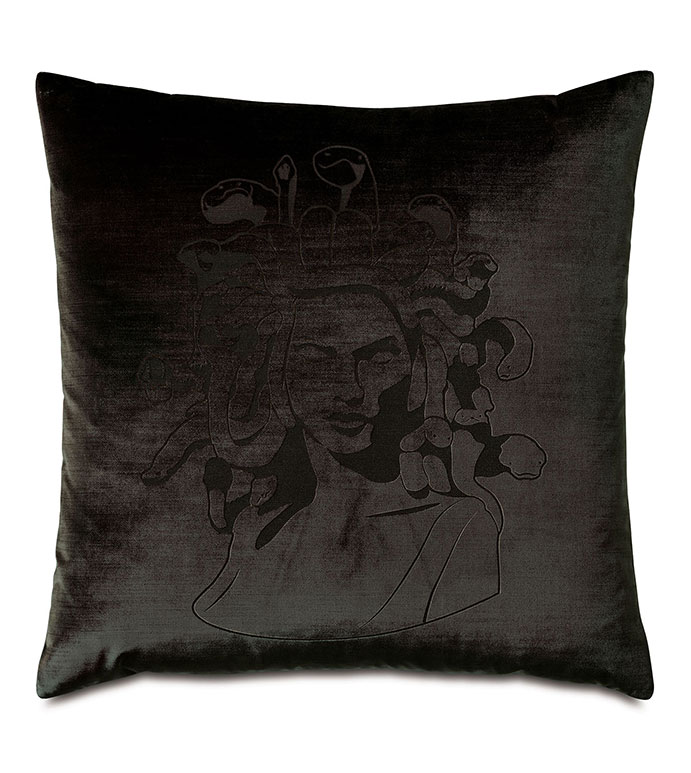 ŷʱ 22X22 ANTIQUITY MEDUSA DECORATIVE PILLOW