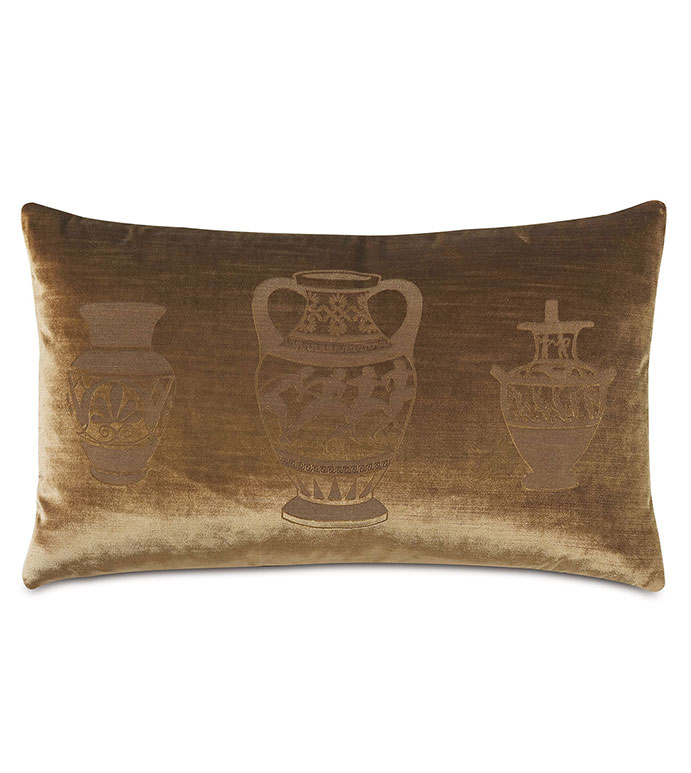 ŷʱ 13X22 ANTIQUITY KRATER DECORATIVE PILLOW