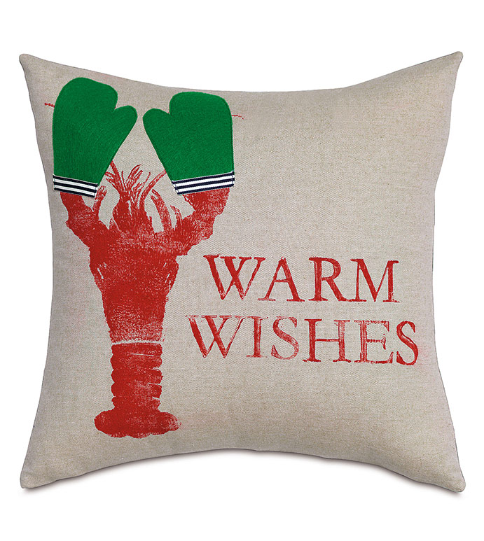 ʺ 18X18 HOLIDAY LOBSTER