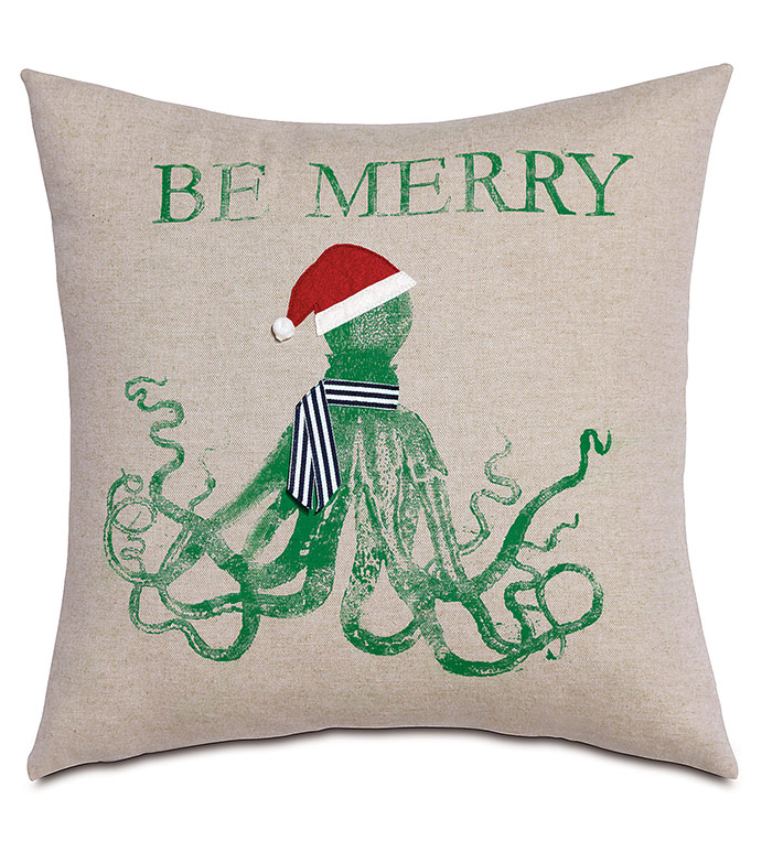 ʺ 18X18 FESTIVE OCTOPUS