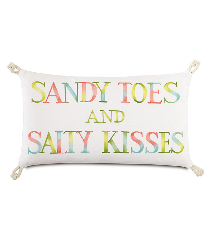 ȴ 13X22 SANDY TOES AND SALTY KISSES