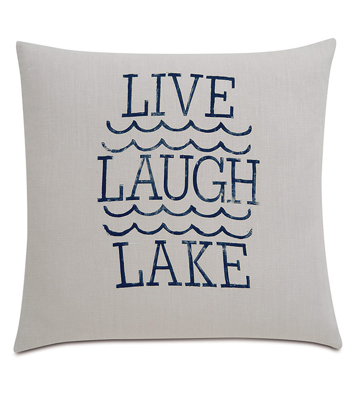 ĺ 20X20 LIVE LAUGH LAKE